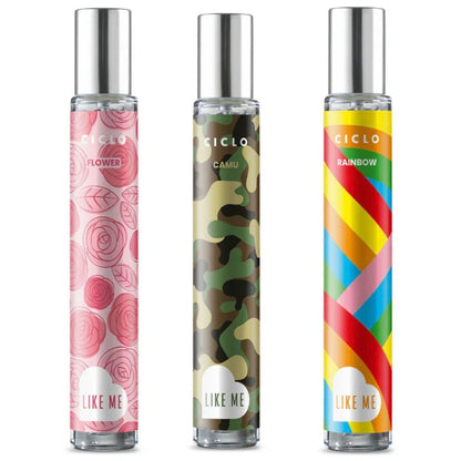 Combo Deo Colônia 30ml Like Me Camu + Rainbow + Flower