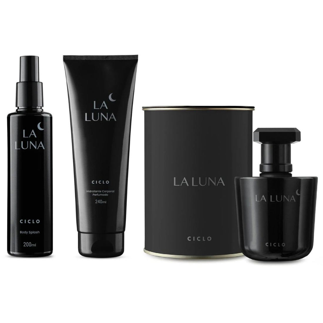 Combo La Luna Deo Colônia 100ml + Body Splash + Loção Hidratante