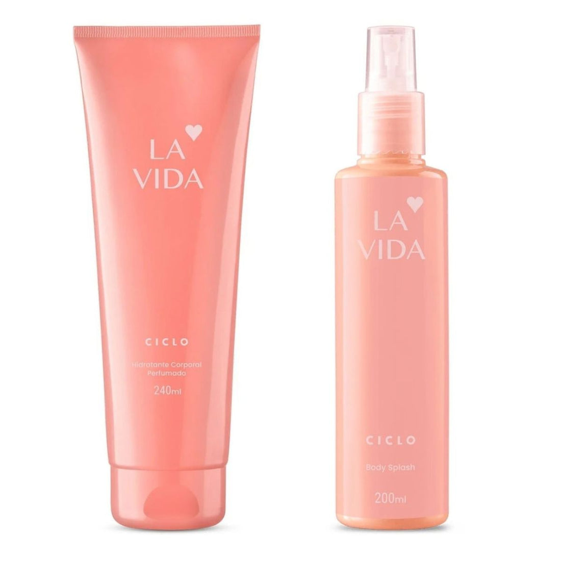 Combo La Vida Body Splash + Loção Hidratante