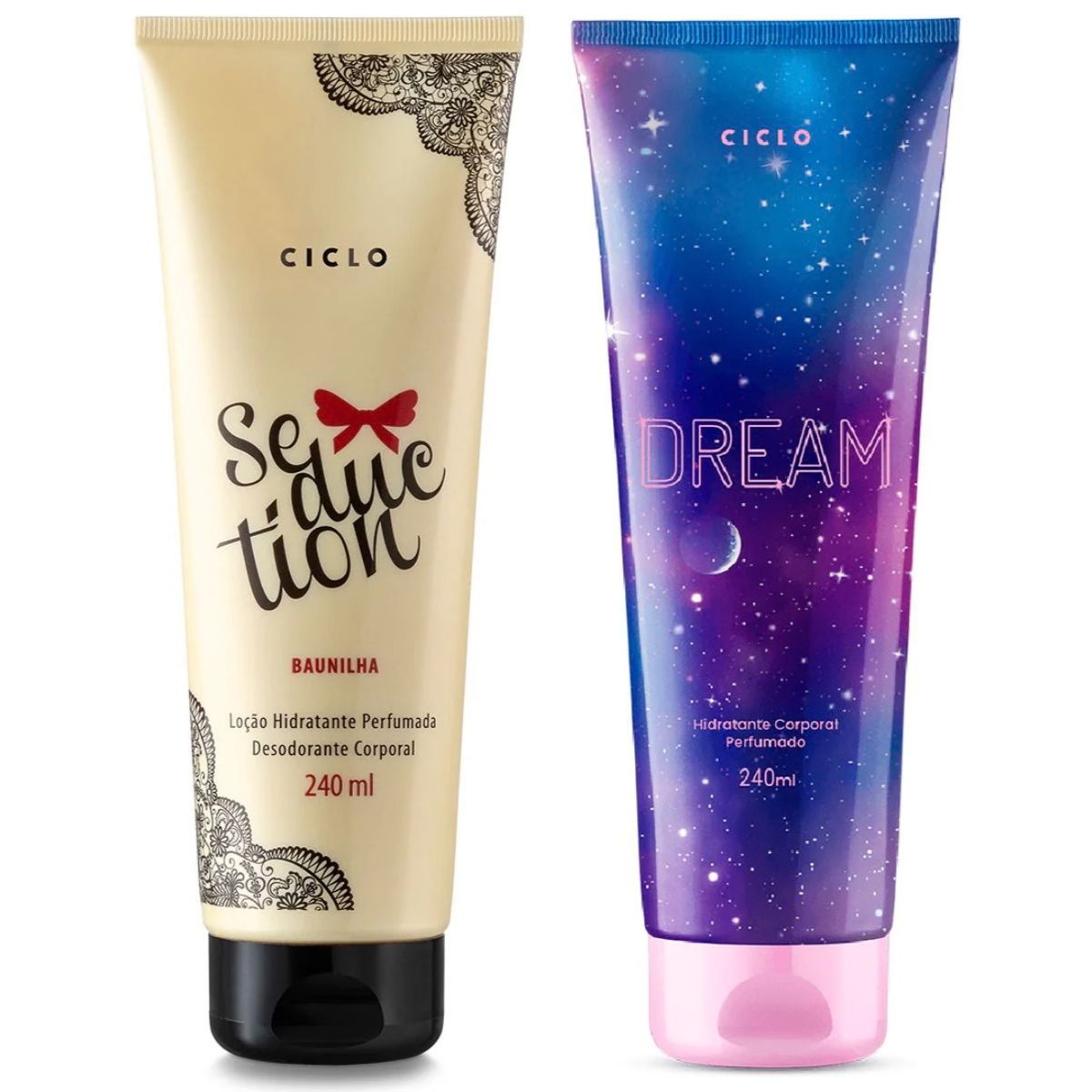 Combo Loção Hidratante Seduction + Dream