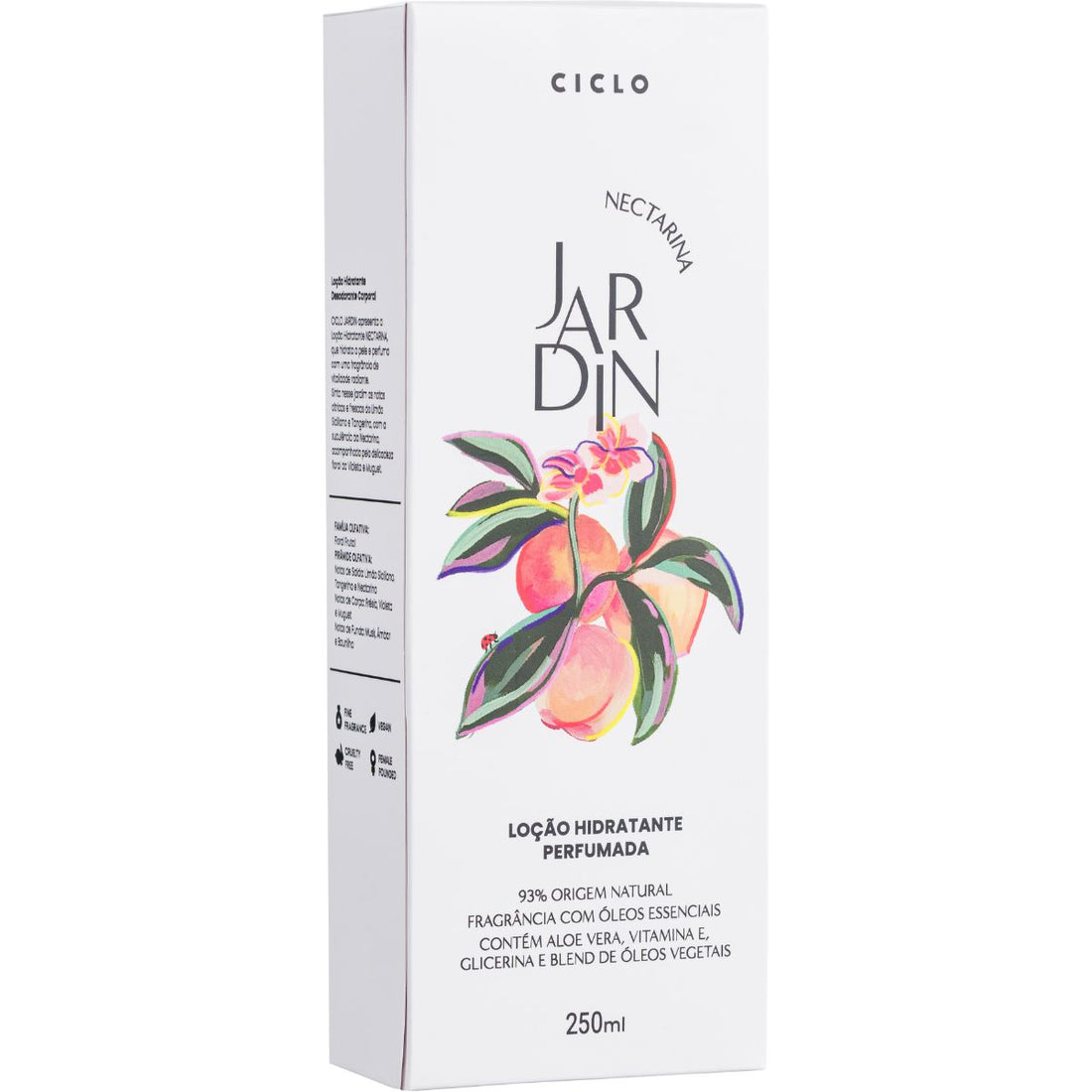 Combo Jardin Nectarina Loção Hidratante + Sabonete Líquido
