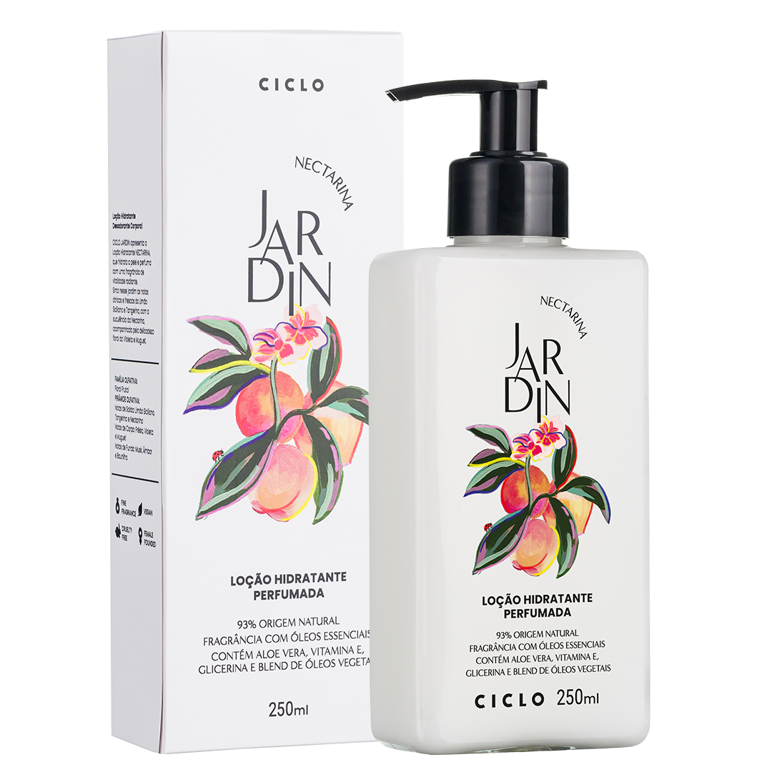 Loção Hidratante Perfumada Jardin Nectarina 250ml