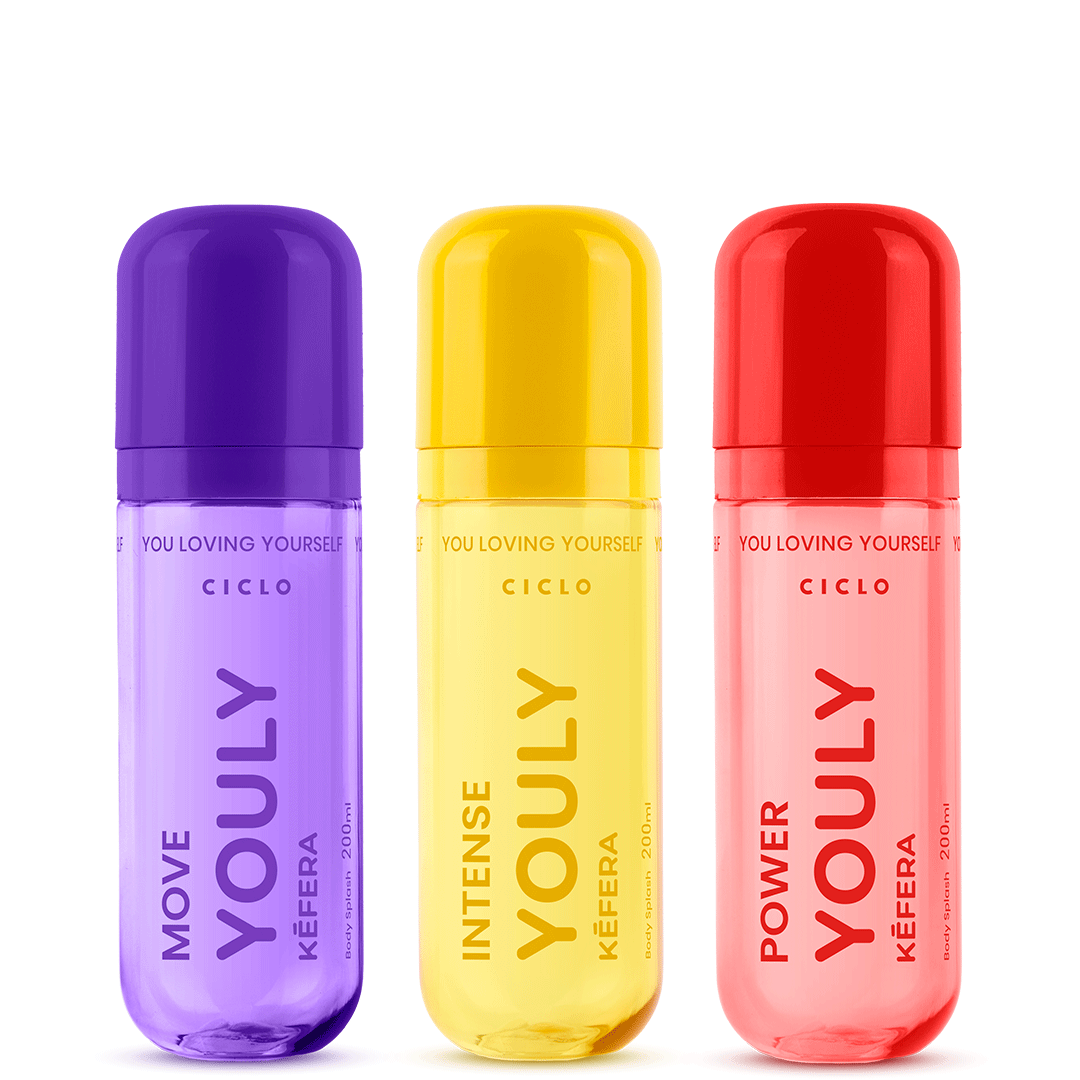Kit Body splashes Youly By Kefera 200ml