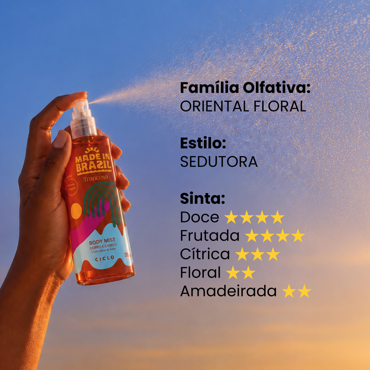 Body Mist Trancoso 200ml